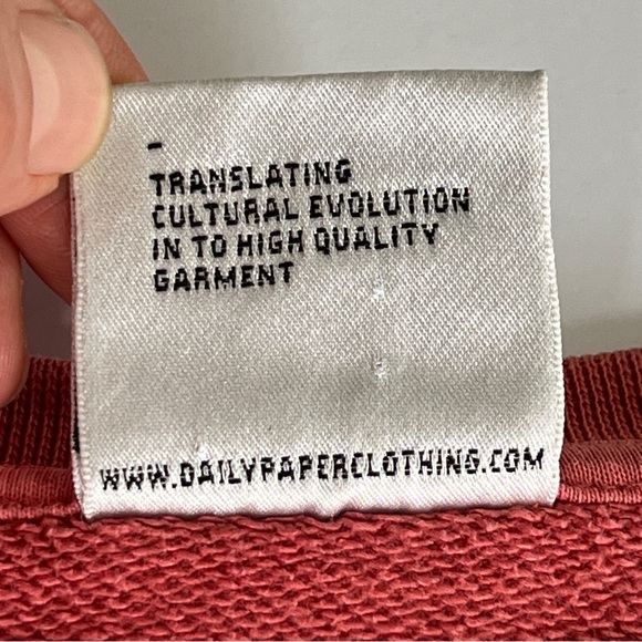 Men’s Daily Paper Coral Short-sleeved Sweatshirt, M - Picture 7 of 14